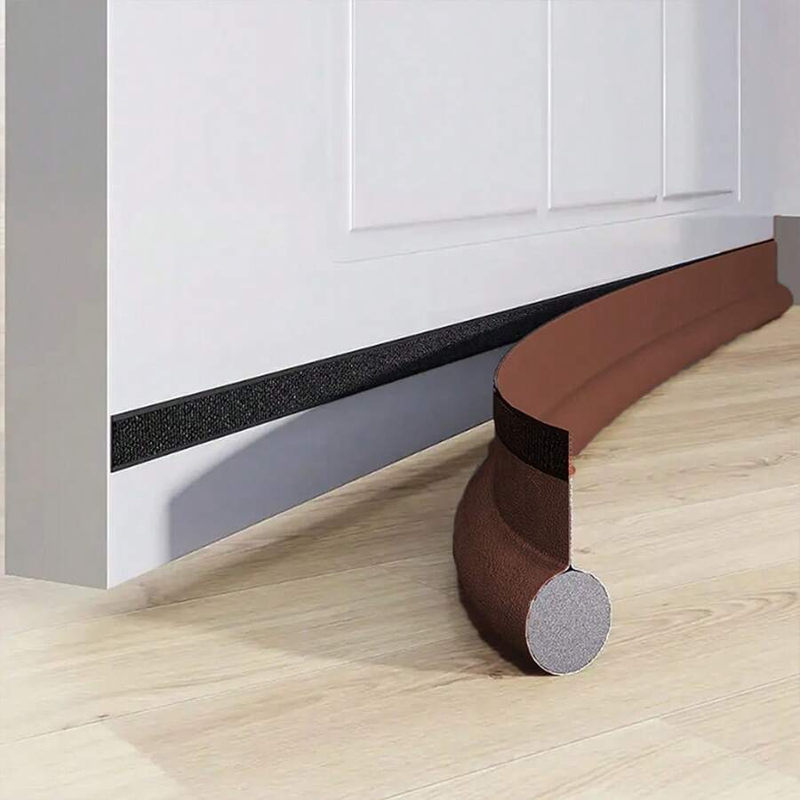 升级版门底密封条 - 防风、防尘、隔音、自粘、降噪、防虫、防蚁、耐磨、耐热