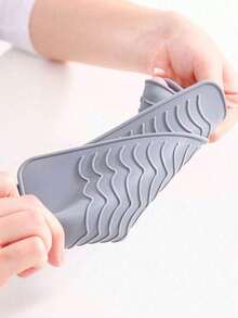 1/2PCS/480°F Heat-Resistant Silicone Styling Mat - Rotating Wand Holder For Hair Straighteners, Curling Irons & Travel - Multicolor - View 8