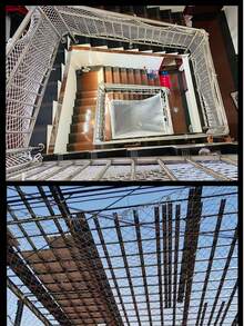 Durable Protective Net, Anti-Fall Safety Net, Designed For Balcony, Stairs, Children & Pets Protection, Also Suitable For Yard, Garden Fencing, Breathable Protective Net