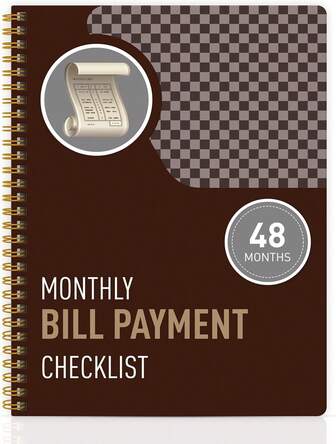 Monthly Bill Payment Checklist - 54 Months Bill Tracker Notebook &Amp; Budget Planner, Bill Organizer And Expense Tracker Notebook For Personal Financial Budgeting
