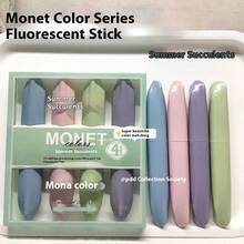 Highlighter Pens, Colorful, Eye-Friendly, Large Capacity Fluorescent Marker Pens