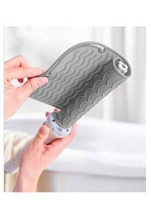 1/2PCS/480°F Heat-Resistant Silicone Styling Mat - Rotating Wand Holder For Hair Straighteners, Curling Irons & Travel - Multicolor - View 14