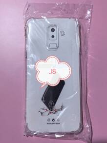 1pc Transparent Four-Corner Anti-Drop Case, Compatible With Samsung Series, Samsung Phone Transparent Four-Corner Anti-Drop Case, Phone Case, Protective Cover, Phone Shell, Phone Sleeve, Anti-Drop Phone Case, Transparent Phone Case, Minimalist Phone Case, Solid Color Phone Case, Transparent Phone Case, TPU Phone Case Anti-Drop (Military-Grade Anti-Drop)