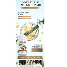 SADOER 椰子修复保湿发膜，改善毛躁，软化头发，修复，清爽不刺激，适合中长发女性，含有椰子油和胶原蛋白，滋养角质层，使头发顺滑无毛躁，洗发后使用 - 瓶 - 查看 10