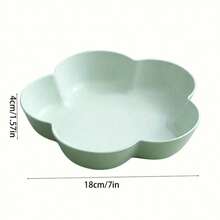 3 buc. Farfurie florală de lux cu fructe, tavă pentru mâncare de bucătărie, farfurie cu fructe pentru gustări în sufragerie, farfurie cu fructe uscate, farfurie pentru aperitive