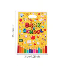 30 piezas Bolsas de regalo para volver a la escuela, suministros de empaquetado de obsequios de fiesta, bolsas de plástico para empaquetar regalos, suministros de envoltura de regalos, bolsas de tela, bolsas de almacenamiento, suministros de fiesta de vacaciones, suministros de empaquetado de fiesta de cumpleaños