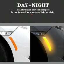 D4PCS Reflective Trim Side Marker StickersAutomotive Exterior Accories Reflector Guard For SUV Pickup Truck Wheel Well Arch Or Side Bumper Fenders Car Outdoor Safety Reflective Strips7001 - CAM-4 CÁI - Xem 5