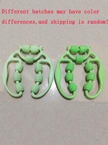 1pc Leg Massager Device, Leg Roller Slimming Body Shaper With 9 Massage Wheels For Calf Muscle Relaxation And Fitness Gym Accessories