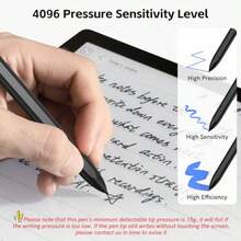 Remarkable 2 Pen EMR Stylus Pen With Eraser 4096 Pressure Level Palm Rejection And Magnetic Adsorption Compatible With Remarkable 2 1  Galaxy Kindle Scribe Boox