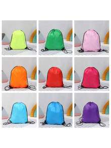 Nylon Drawstring Backpack, Suitable For Travel, Yoga, Fitness, Outdoor Camping And Hiking - Multicolor - View 14