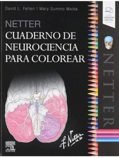Cuaderno de Neurociencia para colorear