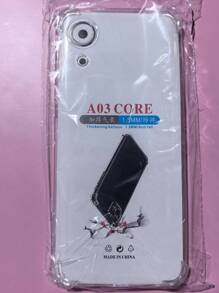 1pc Transparent Four-Corner Anti-Drop Case, Compatible With Samsung Series, Samsung Phone Transparent Four-Corner Anti-Drop Case, Phone Case, Protective Cover, Phone Shell, Phone Sleeve, Anti-Drop Phone Case, Transparent Phone Case, Minimalist Phone Case, Solid Color Phone Case, Transparent Phone Case, TPU Phone Case Anti-Drop (Military-Grade Anti-Drop)