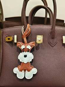 1 件奔腾的骏马和狗钥匙扣 - PU 皮革马术吊饰，14 种颜色（绿色、黑色、粉色、蓝色、黄色、白色、棕色、红色、橙色、棕色、深蓝色、深棕色、黑色、紫色、酒红色） - 可调节钥匙、包包、手机链带 - 情人节男女礼物 - 可与背包搭配