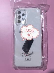 1pc Transparent Four-Corner Anti-Drop Case, Compatible With Samsung Series, Samsung Phone Transparent Four-Corner Anti-Drop Case, Phone Case, Protective Cover, Phone Shell, Phone Sleeve, Anti-Drop Phone Case, Transparent Phone Case, Minimalist Phone Case, Solid Color Phone Case, Transparent Phone Case, TPU Phone Case Anti-Drop (Military-Grade Anti-Drop)