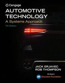 Pre-Owned Automotive Technology: A Systems Approach (Hardcover) By Jack Erjavec, Rob Thompson - Single Book - View 1