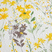 Twin/Full/Queen/King Quilt Set, 3 Piece Floral Bedding Set Microfiber Bedspread Coverlets For Beds - Bunga Romantis - View 9