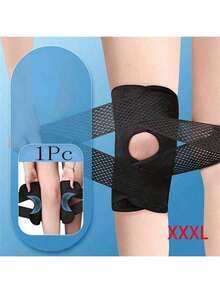 1pc Compression Elastic Knee Brace - Unisex Spandex Sports Knee Pad - For Fitness And Volleyball - Hand Wash, Slip-On Design, Suitable For Outdoor, Sports, Travel, Home, Office, School And More - Multicolor - View 11