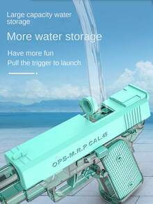 1 khẩu súng nước đồ chơi 1911, súng nước tự động giật lùi, đồ chơi bắn súng mùa hè ở hồ bơi, bãi biển, đồ chơi ngoài trời, súng nước cho trẻ em và người lớn, quà tặng mùa hè. - Nhiều màu - Xem 5