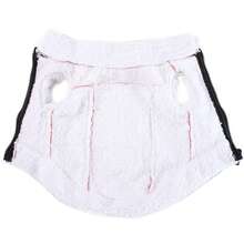 宠物保暖加厚外套一件，带牵引绳，适合秋冬季犬猫穿着。 - 粉色 - 查看 12