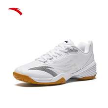 Giày cầu lông, bóng chuyền, bóng bàn, giày chống mài mòn ANTA dành cho nữ 1225B4461 - Trắng/Đen-1 - Xem 2