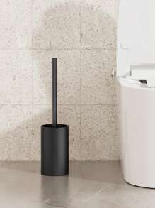 1 件套马桶刷架套装，黑色落地/壁挂式马桶刷和架，适用于家庭和宿舍浴室的马桶清洁工具，豪华浴室配件 - 彩色 - 查看 8