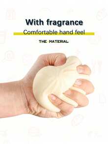 1pc Squishy Steamed Bun Stress Relief Toy With Steamer And BBQ Pork Bun Design, Slow Rising Squishy Stress Toy For Gags, Decoration, And Relaxation, Creative Gift,Squishy,Taba Squishy,Stress Ball - Simulation Decompression Toys - View 7
