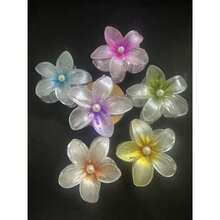 1/3/6/12 Kit Summer Flower Clip Large Hair Clips Beach Holiday Flower Barrettes - 080-9 鐘 - 查看 1