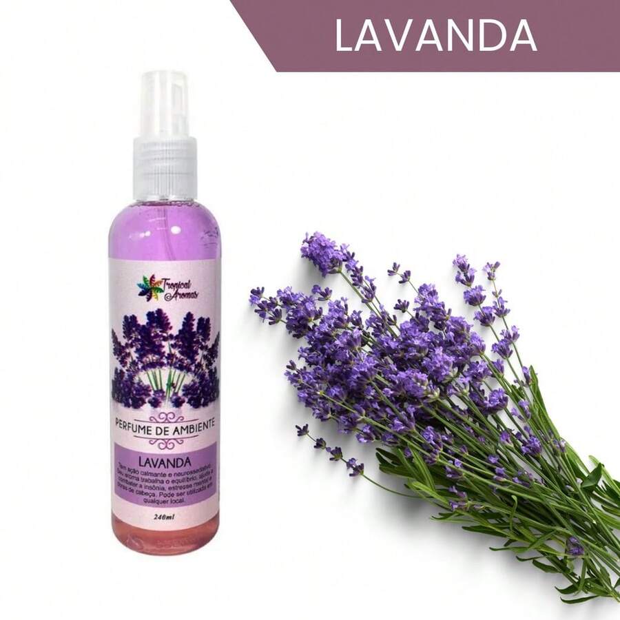Air Freshener With Natural Fragrances 240ml - Lavender - View 1