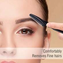 40Pcs/20pcs/10 Eyebrow Trimmer Makeup Beauty Tools Safe Eye Brow Razor Face Body Hair Removal Shaver Blades Woman Eyebrows Shaping Knife