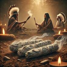 Rattan Material-Whit Sage & Dragon's Blood Sage Incense Set(1/3pcs) Rattan Smudge Stick Wands | Complete Guide | Wood Material, Spice Scent, Air Purifying Incense Or Cleansing