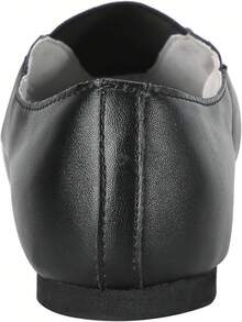 Unisex PU Leather Upper Slip-On Jazz Shoe With Up Elastic For Women And Men's Dance Shoes-UPD-2025 - 棕色 - 查看 11