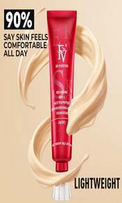 FV Waterproof Foundation, Medium Coverage, Oil-Free &Amp; Long Lasting, Lightweight, Matte Foundation For Oily_Normal Skin, Transfer Proof Liquid Foundation Makeup, 30g, Natural Beige