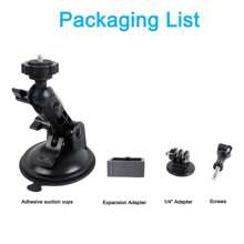 适用于 Osmo Pocket 3 的吸盘安装支架套件，带 Osmo Pocket 3 相机扩展适配器配件的汽车挡风玻璃仪表盘支架 - 均碼 - 查看 2