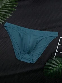 6pcs/Pack Men's Soft, Comfortable, Lightweight And Fashionable Breathable Briefs, New Summer Style