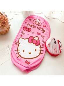 Sanrio Sanrio Hello Kitty Collapsible Laundry Basket, Dirty Clothes Bin, Fabric Cloth Hamper, Household Clothing Basket, Toy Storage Tote, Lightweight And Convenient, Large Capacity, Fashionable And Attractive