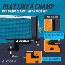 JOOLA Duo PRO 2-Player Table Tennis Set - 2 Bats + 3 Balls + Cover - Duo Pro Set - View 6