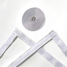 Cortina térmica de invierno, dispositivo de sellado de ventanas sin taladro, aislante y a prueba de viento, cortina transparente para uso doméstico con aire acondicionado, a prueba de viento, aislante del calor y del frío