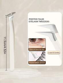 4 件套专业精密睫毛延长镊子,适用于假睫毛应用,DIY 睫毛夹镊子,睫毛美容院工具套装,非常适合初学者和专业睫毛技师轻松涂抹和去除睫毛 - 专业不锈钢镊子 - 彩色 - 查看 17