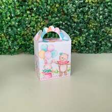 Kit Festa Circo Rosa - 20 Caixinhas Lembrancinha de festa Circo Rosa