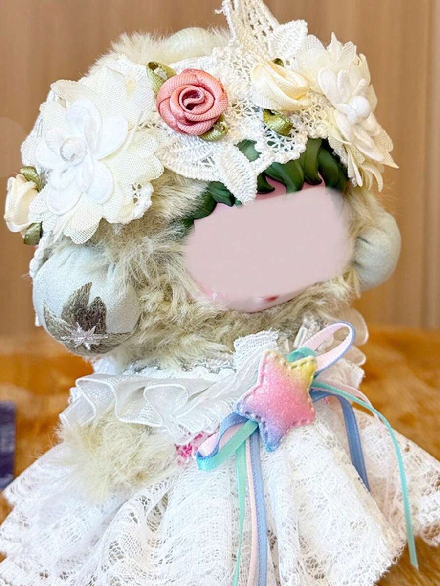 SP Haine pentru păpuși țesute grădină iarnă melodie craniu ceramică îmbrăcăminte rochie Qingchi haine pentru păpuși