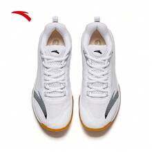 Giày cầu lông, bóng chuyền, bóng bàn, giày chống mài mòn ANTA dành cho nữ 1225B4461 - Trắng/Đen-1 - Xem 3