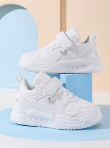 Zapatillas blancas para adolescentes, zapatos blancos pequeños, zapatos casuales de campus, zapatos blancos de actividad de campus estudiantil, adecuados para todas las estaciones - Verde - Ver 3
