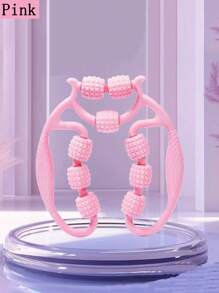 1pc Leg Massager Device, Leg Roller Slimming Body Shaper With 9 Massage Wheels For Calf Muscle Relaxation And Fitness Gym Accessories