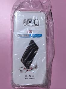 1pc Transparent Four-Corner Anti-Drop Case, Compatible With Samsung Series, Samsung Phone Transparent Four-Corner Anti-Drop Case, Phone Case, Protective Cover, Phone Shell, Phone Sleeve, Anti-Drop Phone Case, Transparent Phone Case, Minimalist Phone Case, Solid Color Phone Case, Transparent Phone Case, TPU Phone Case Anti-Drop (Military-Grade Anti-Drop)