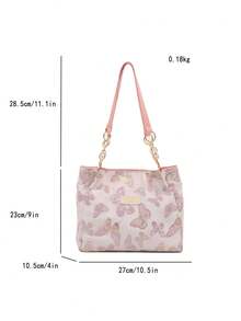 Bolso Mensajero Casual Vintage, Maletín Cruzado Estilo Workwear para Hombres - Rosa - Ver 7