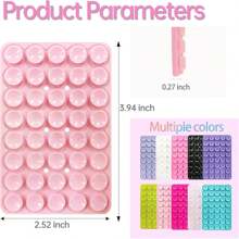 Silicone Octo Cup Buddy Sticky Grip Holder For Cellphone, Silicone Suction Cup Phone Case Mount Double Sided, Hands-Free Phone Accessories Strong Grip Holder For Selfie And Video