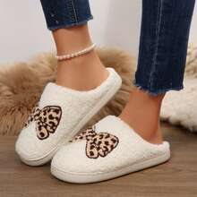 Women's Memory Foam Slippers With Elegant Bow, Cute And Fashionable House Shoes - 棕色 - 查看 6