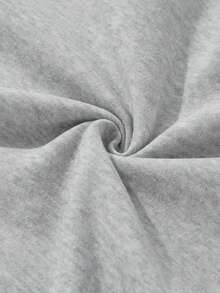 Estilo de  Oscura, Sudadera con Capucha para Hombre con Estampado de Patrón de Elemento Visual Único y Misterioso - Gris Claro - Ver 5