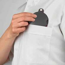 1/3 件皮革放大镜吊坠，可折叠皮套口袋放大镜 - 彩色 - 查看 5