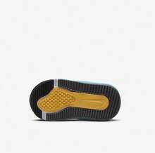 Nike Toddler Breathable 270 GO Cushioned Shock Absorbing Running Shoes - White/Blue - View 6